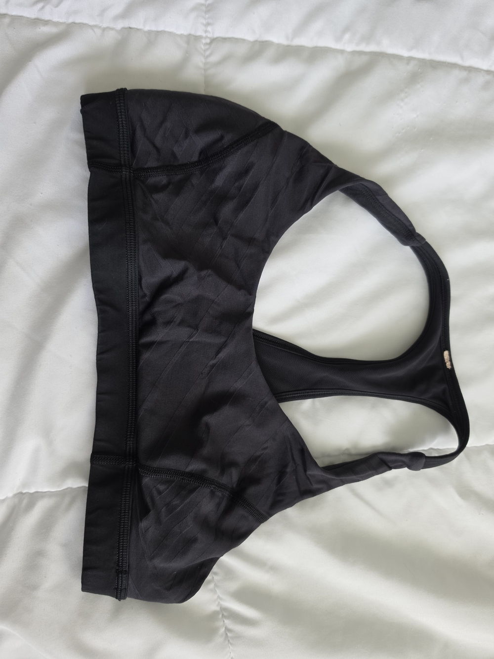 Lululemon Black Women’s Racerback Sports Bra Sz 10